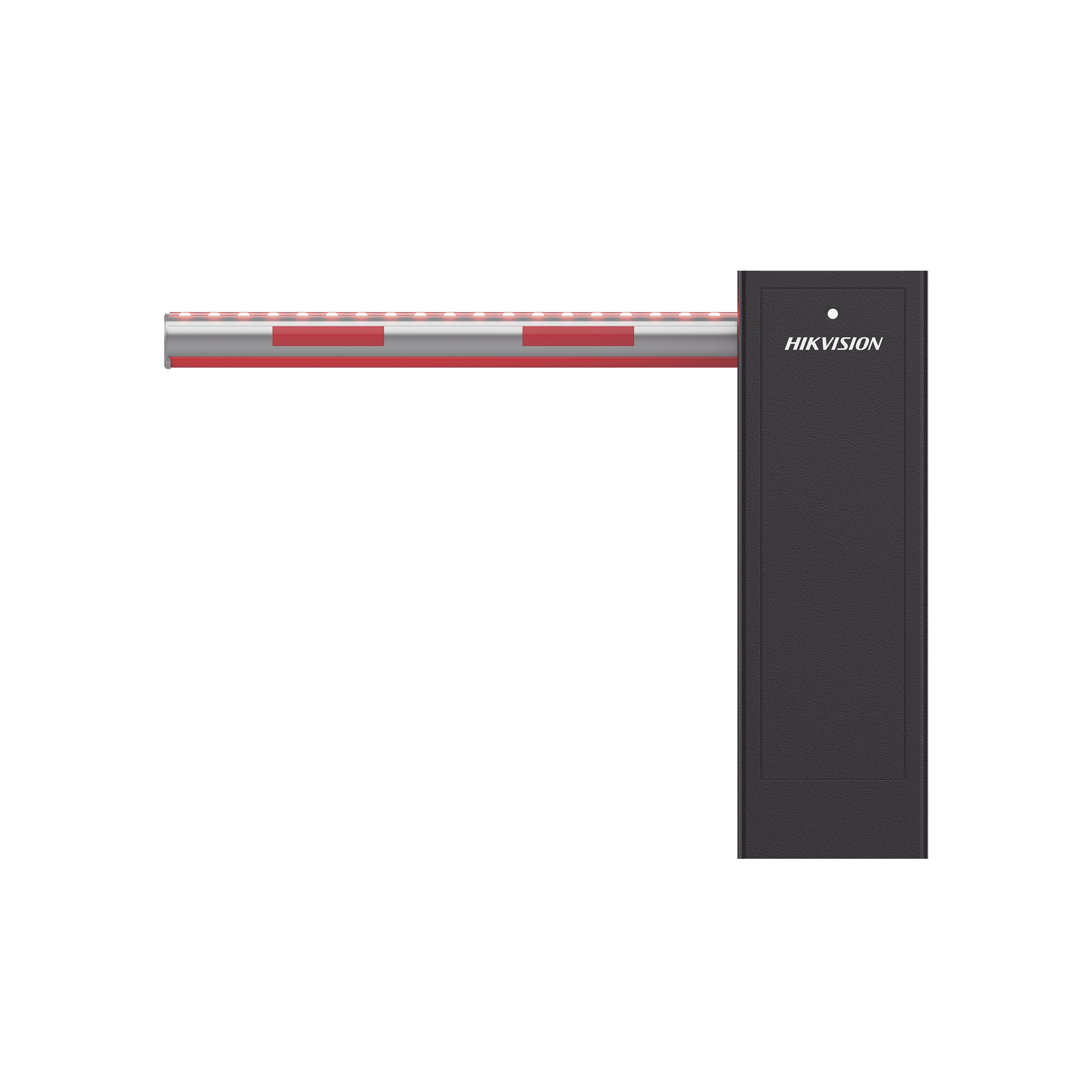DS-TMG300-DL/A(4M)|Barrera Vehicular IZQUIERDA / Brazo Iluminado Rojo/Verde de 4 mts Incluido / 3 Seg para Apertura / Cierre Automático con Tiempo Configurable / 2,500,000 MCBF / Compatible con Cualquier Control de Acceso